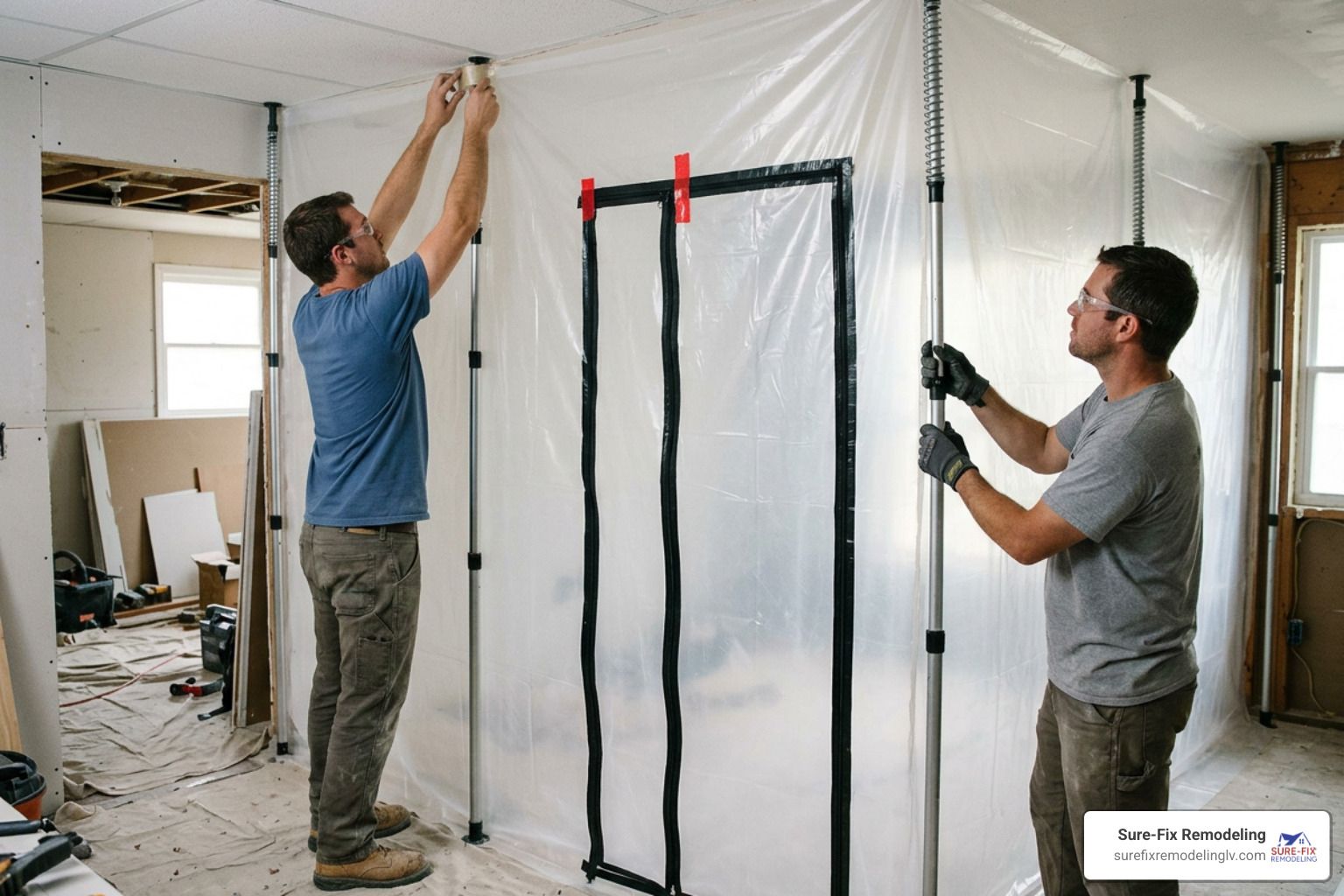 How to Minimize Dust During Renovation Fast by Using Simple Barriers