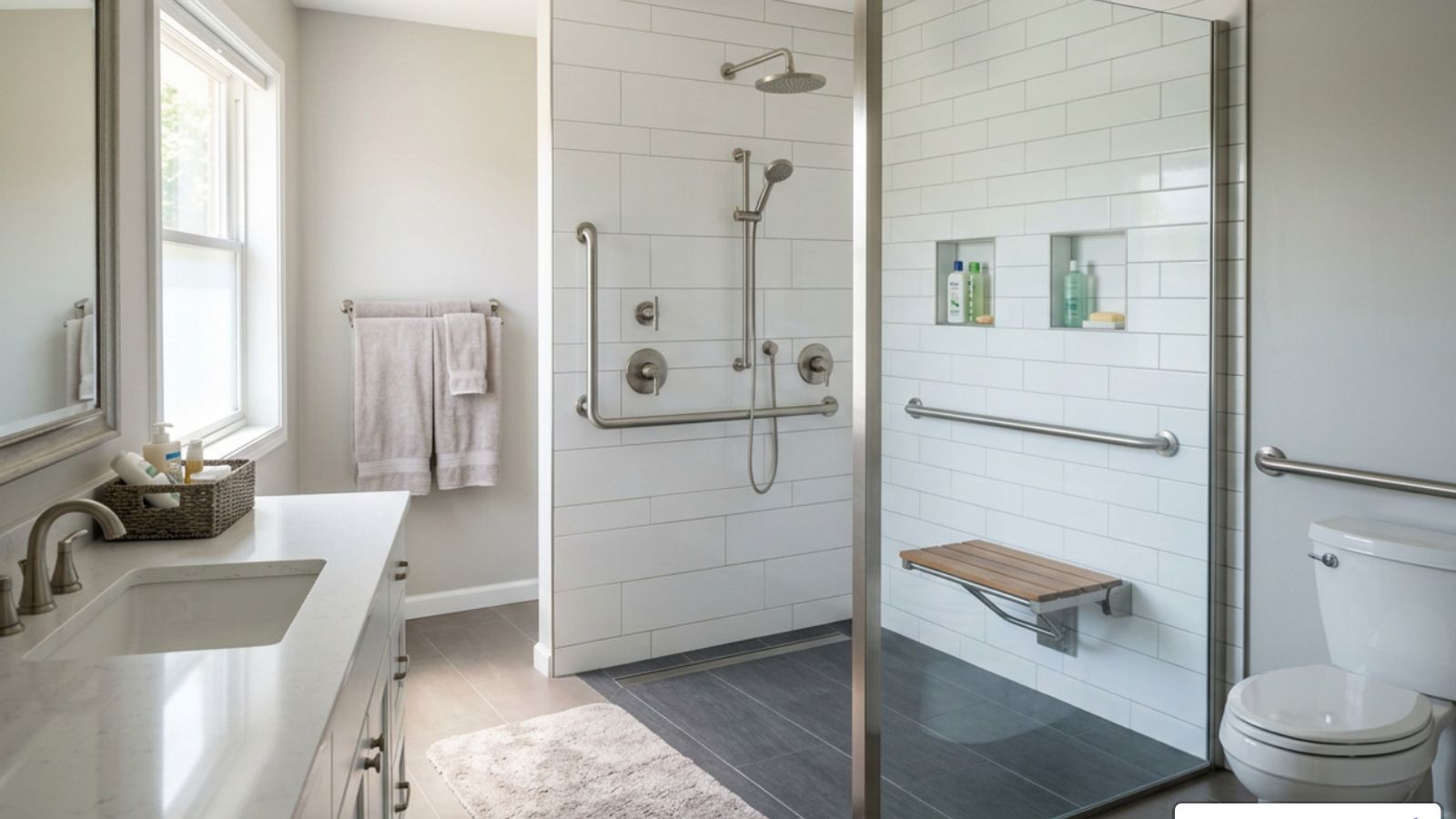 Shower Power: Finding the Best Barrier Free Options for Your Home