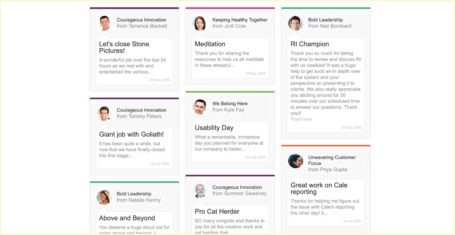Vantage Circle vs. Workhuman: Workhuman Recognition