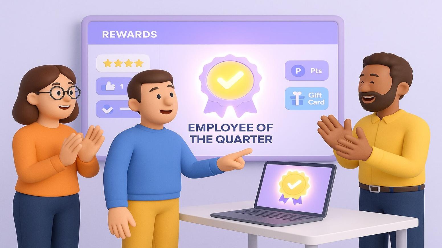 What makes an effective employee of the quarter nomination?