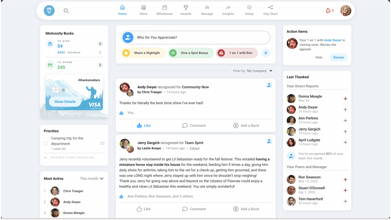 Software to Celebrate Employee Recognition Day: Motivosity