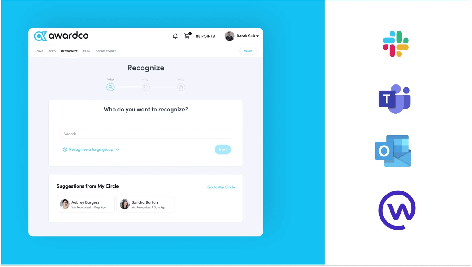 Achievers vs. Awardco: Awardco platform