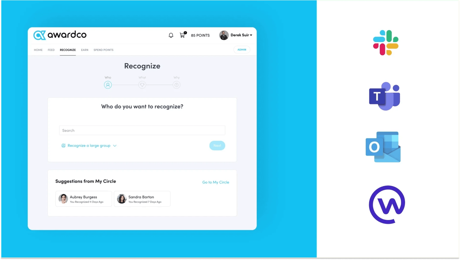 Achievers vs. Awardco: Awardco platform
