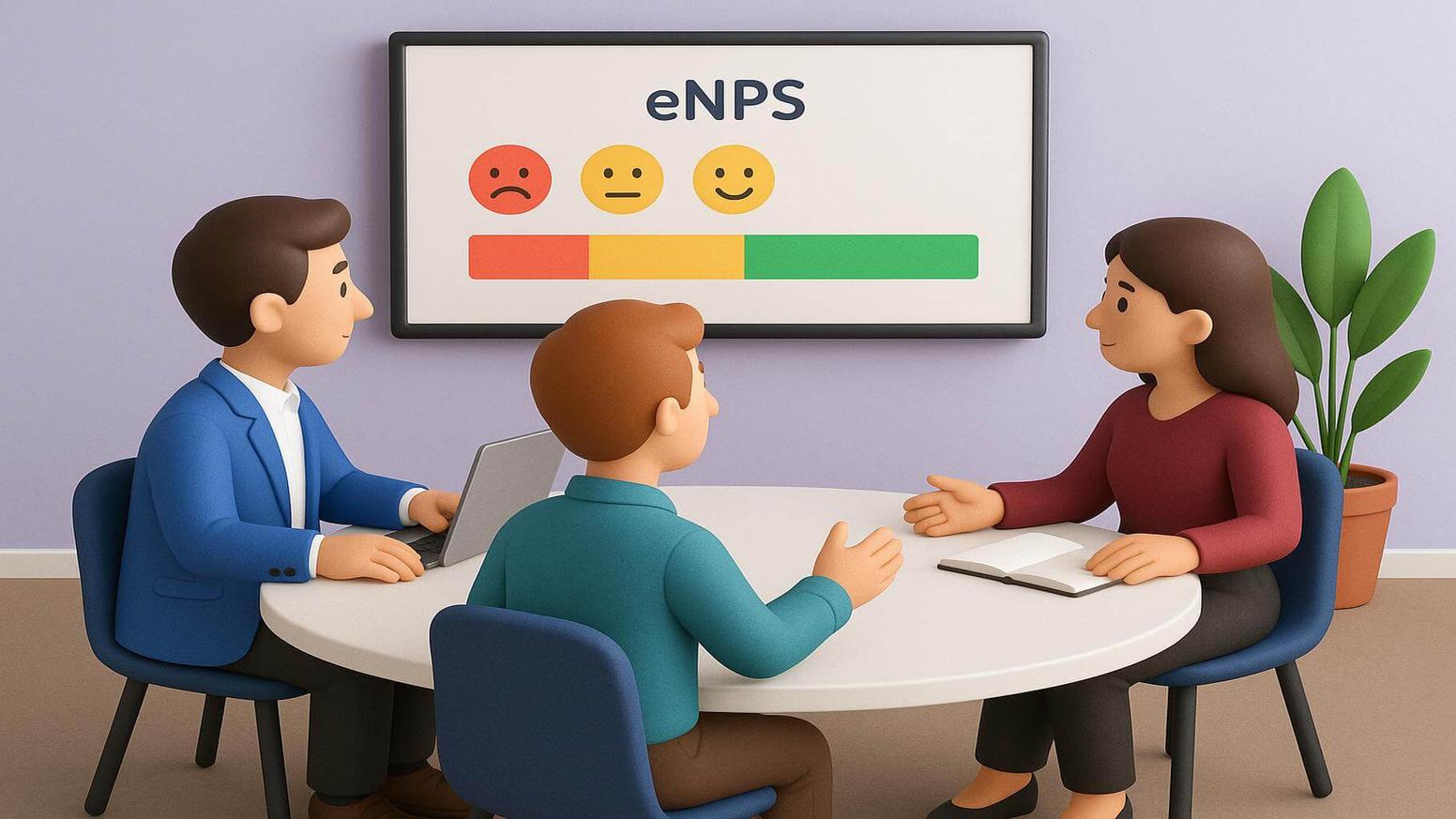 eNPS score benchmarks and calculation methods