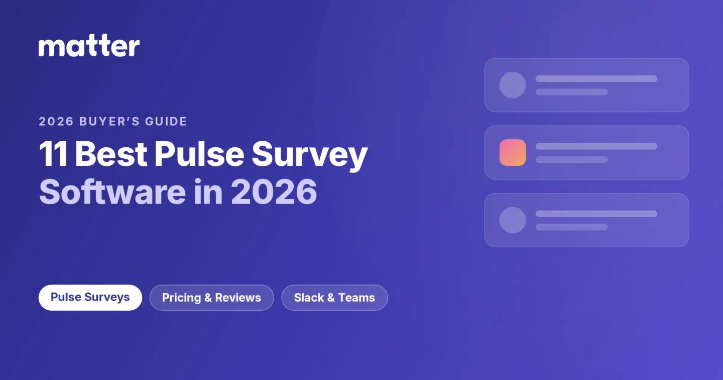 11 Best Pulse Survey Software & Tools in 2026 (Pricing & Reviews)