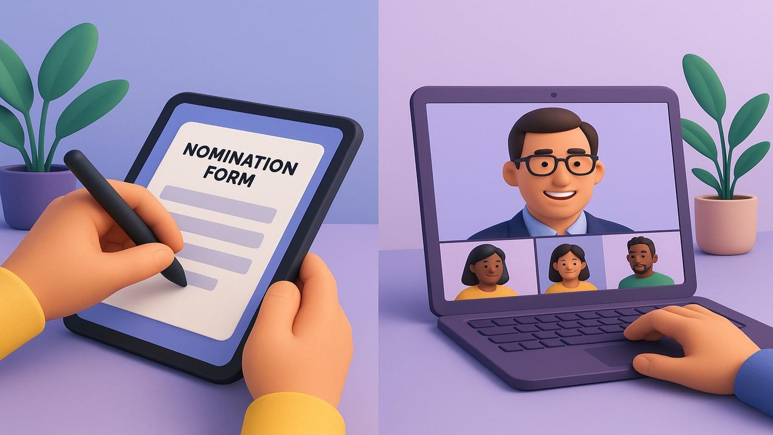 Nomination form examples for manager recognition programs