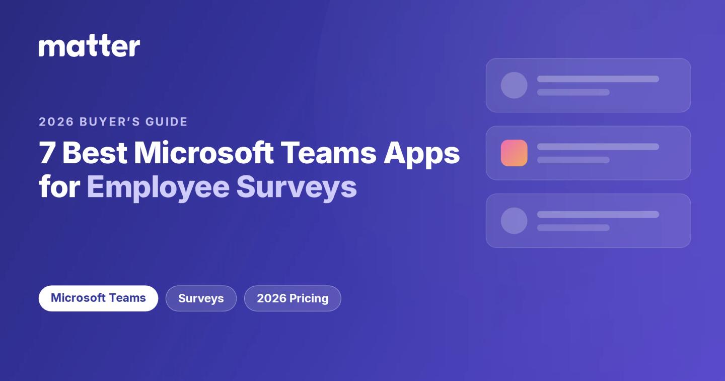7 Best Microsoft Teams Apps for Employee Surveys in 2026