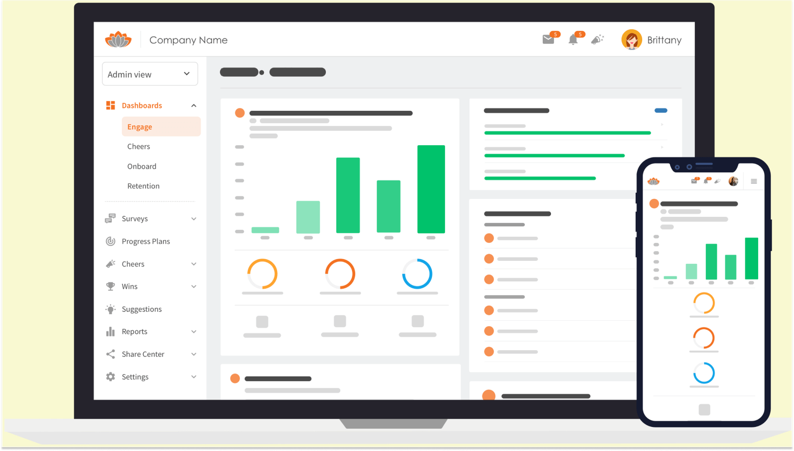 TINYpulse employee feedback platform