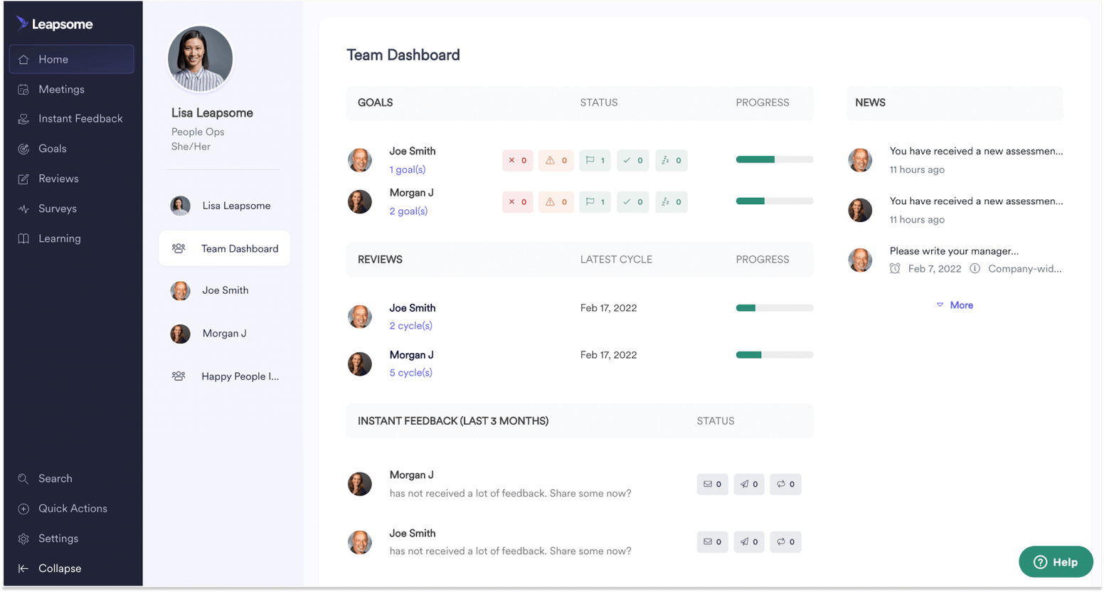 Tools for Leadership and Employee Engagement: Leapsome