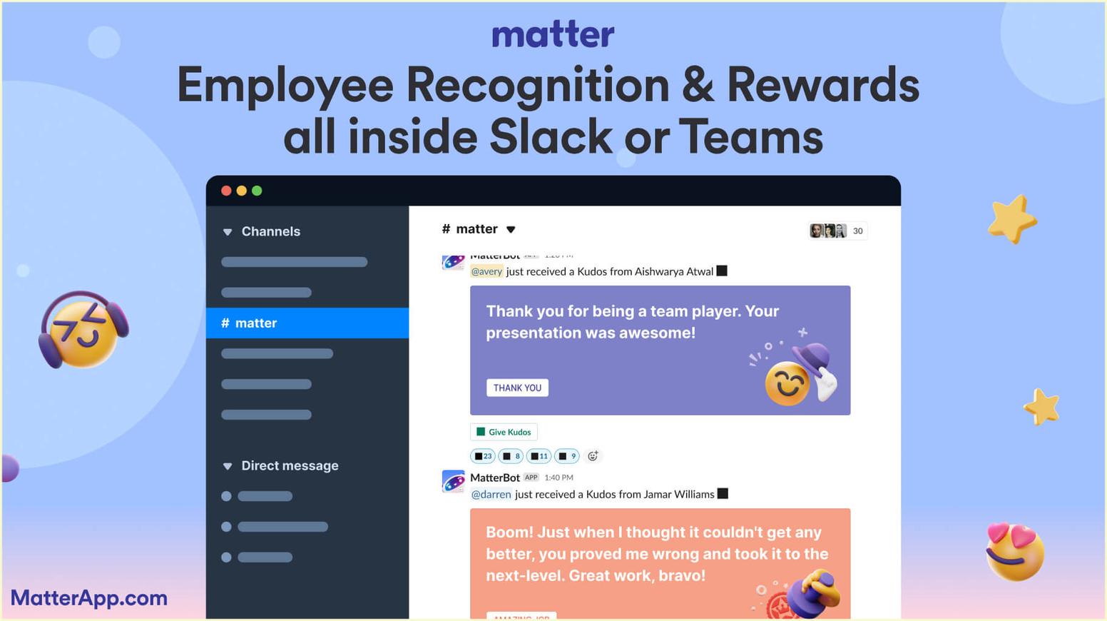 Budget-friendly eNPS software platform: Matter