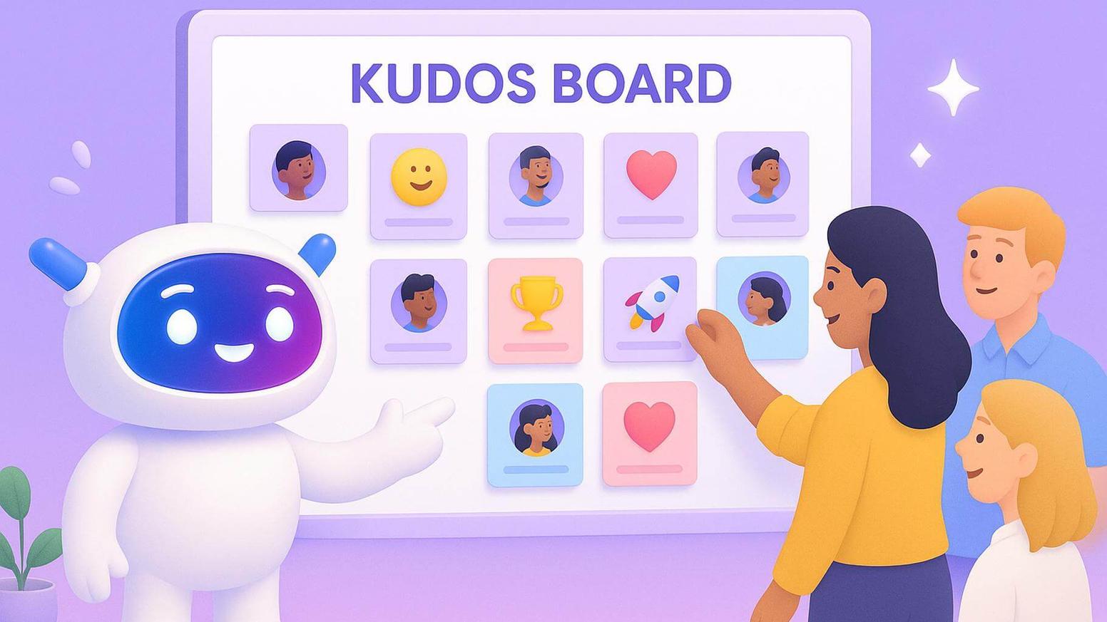 Using an Employee Kudos Board for Visibility