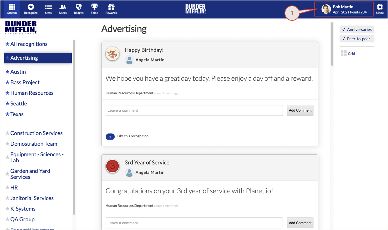 Vantage Circle Competitors: Recognize App
