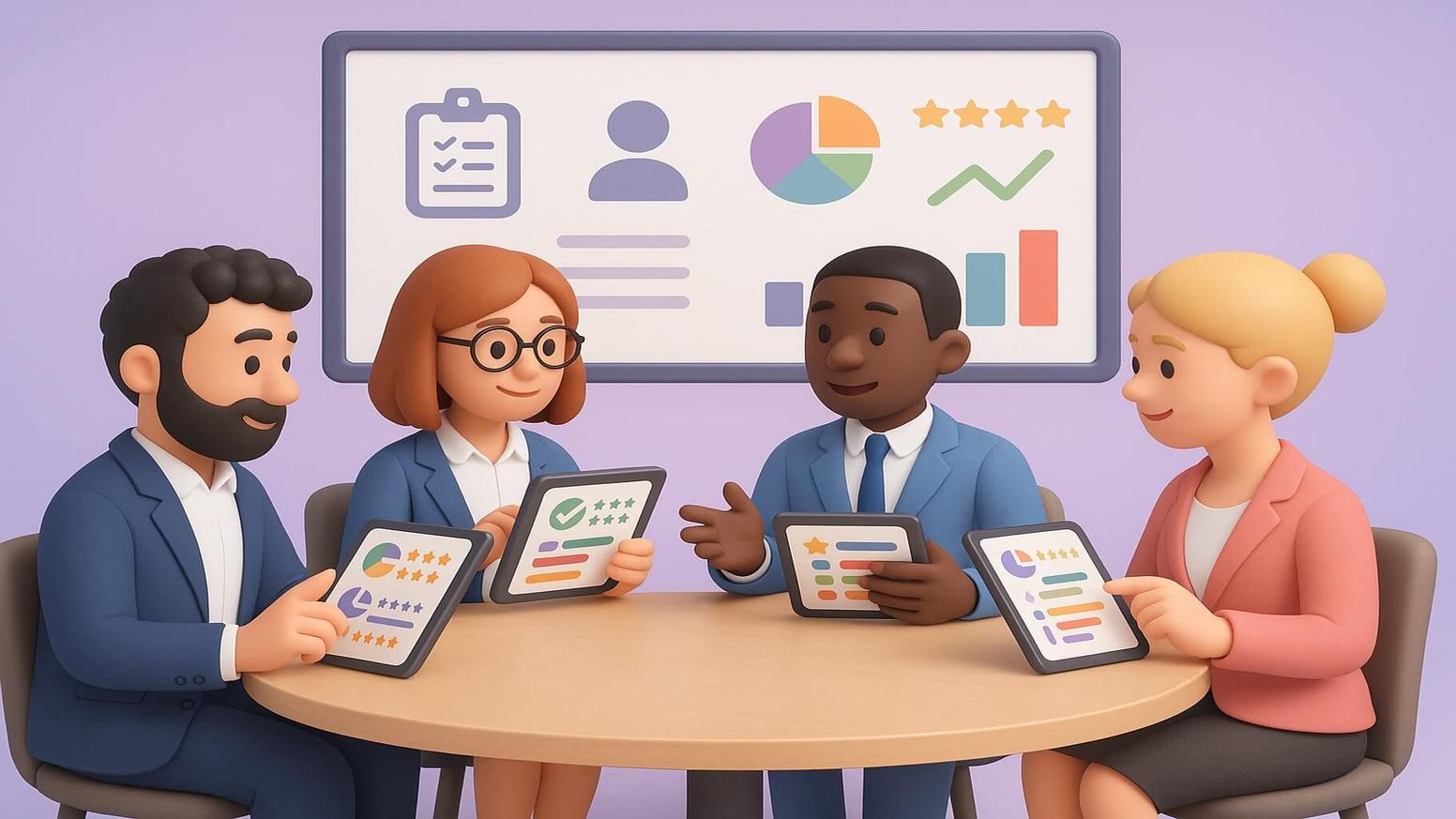 Employee satisfaction survey tools for measuring workplace happiness