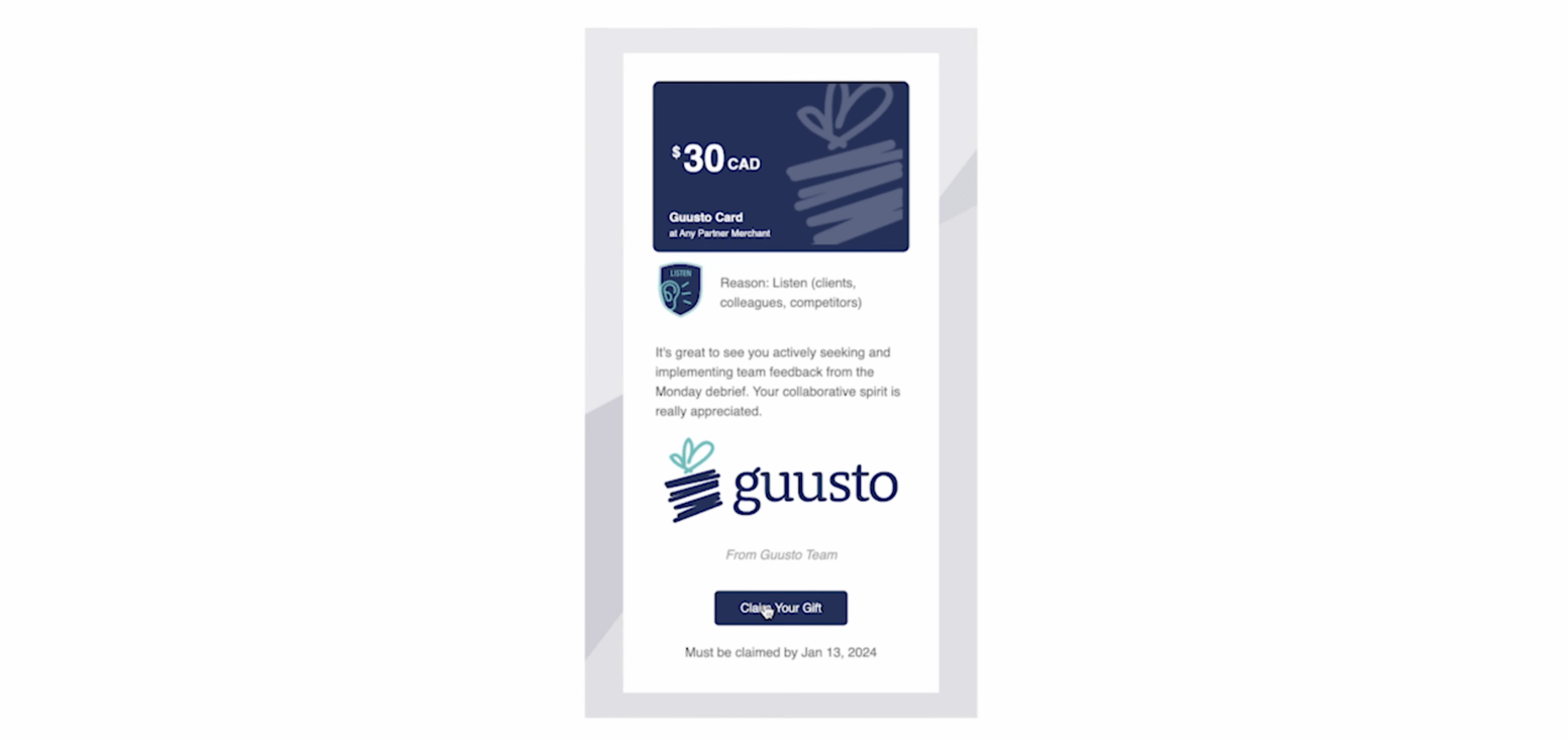 Awardco vs. Guusto: Guusto Rewards
