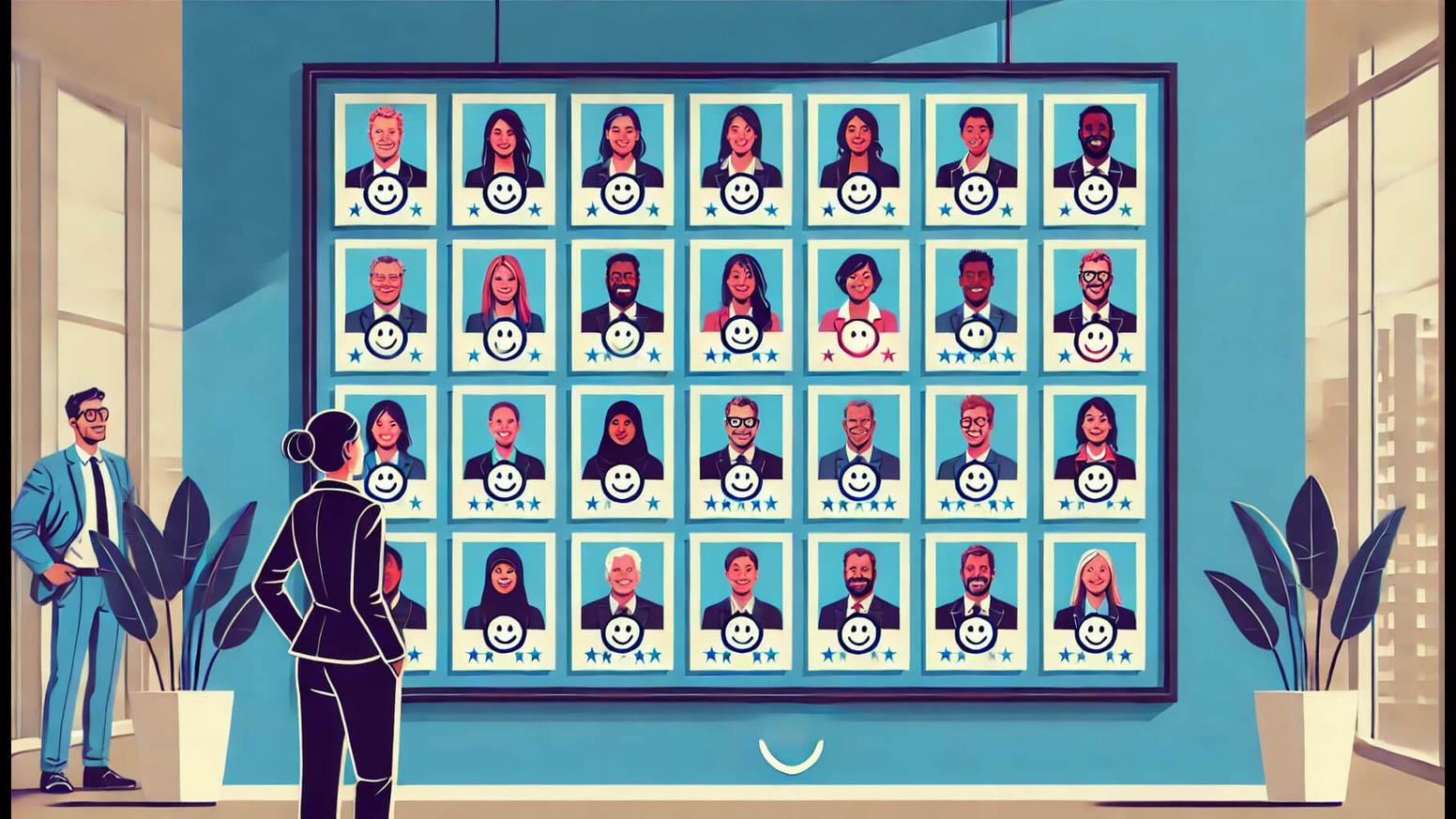What is an Employee Recognition Wall?