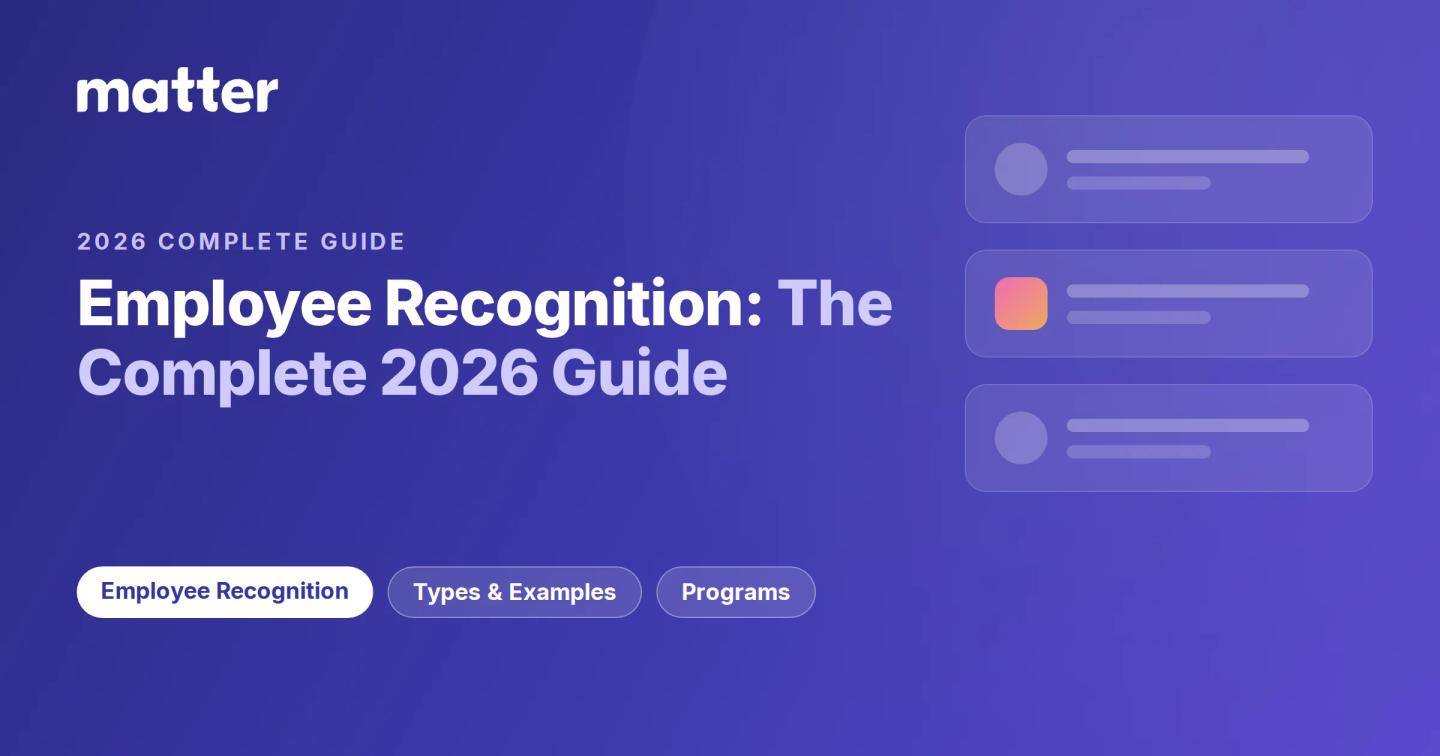 Employee Recognition: The 2026 Guide (Types, Examples, Programs)