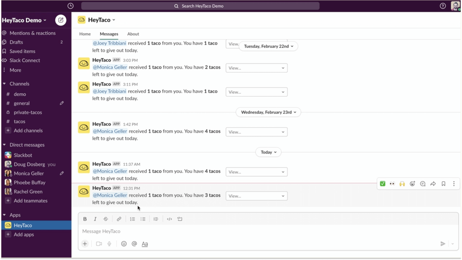 Employee incentive programs that work: HeyTaco