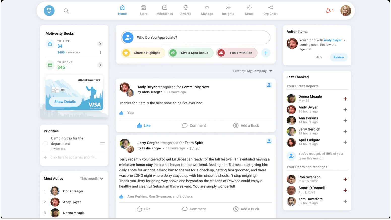 Reward Gateway Alternatives: Motivosity
