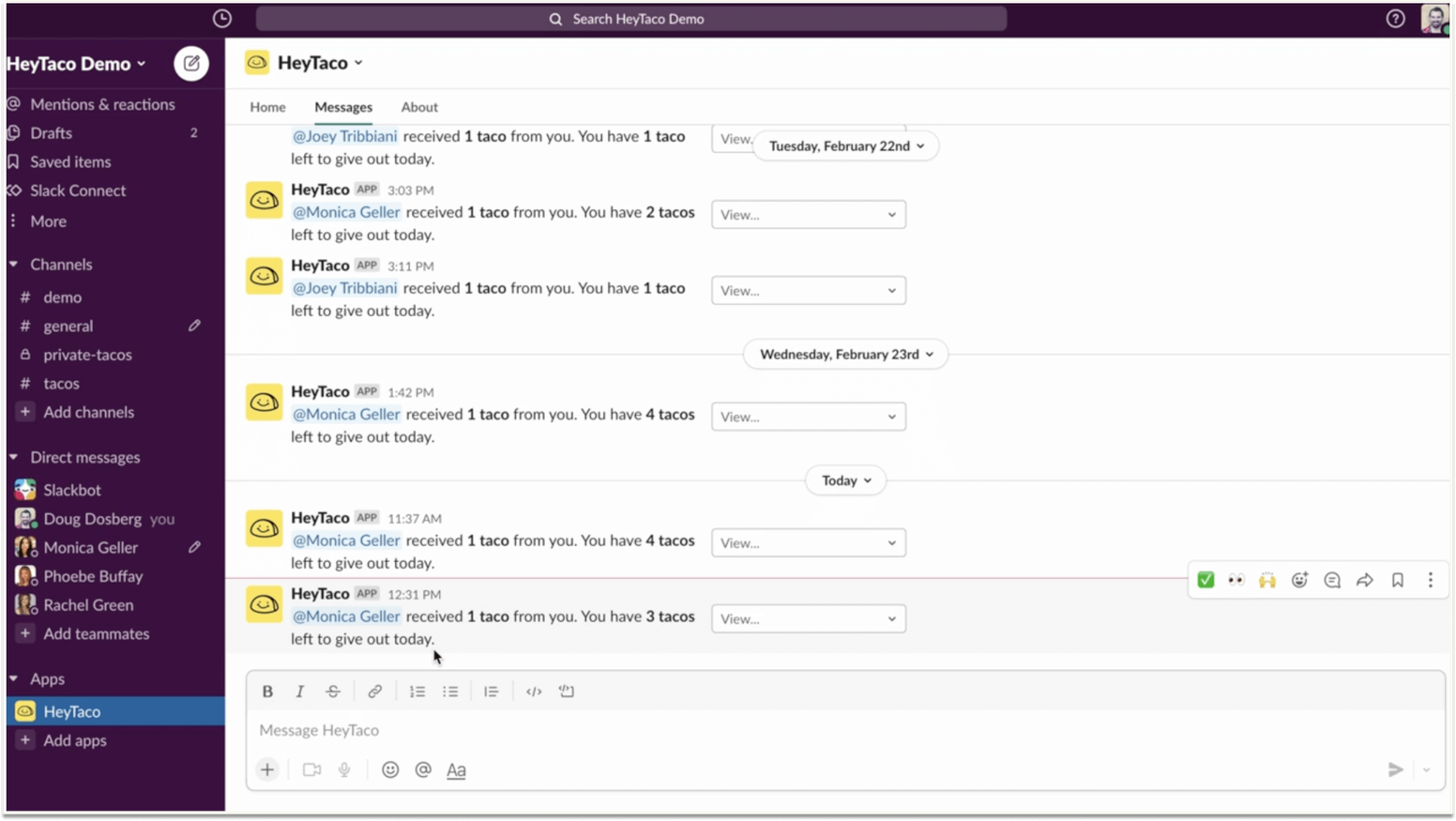 HiThrive Competitors: HeyTaco
