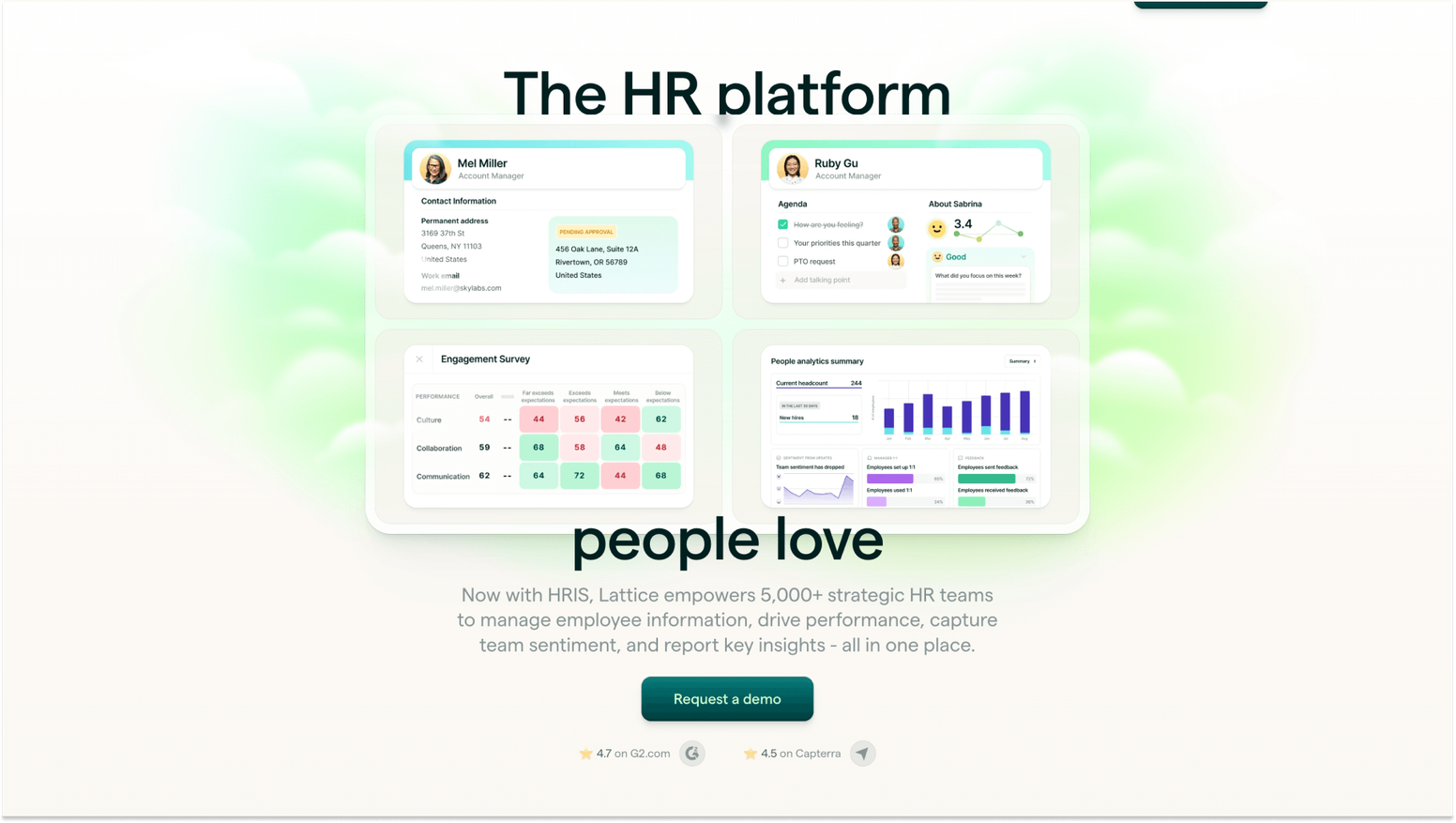 Tools for Leadership and Employee Engagement: Lattice