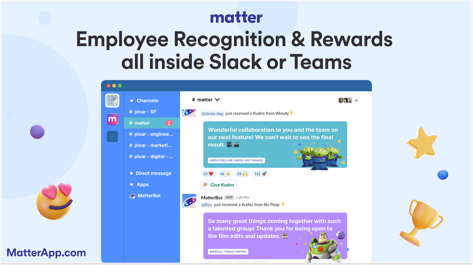 Top Tools to Streamline Employee Recognition: Matter