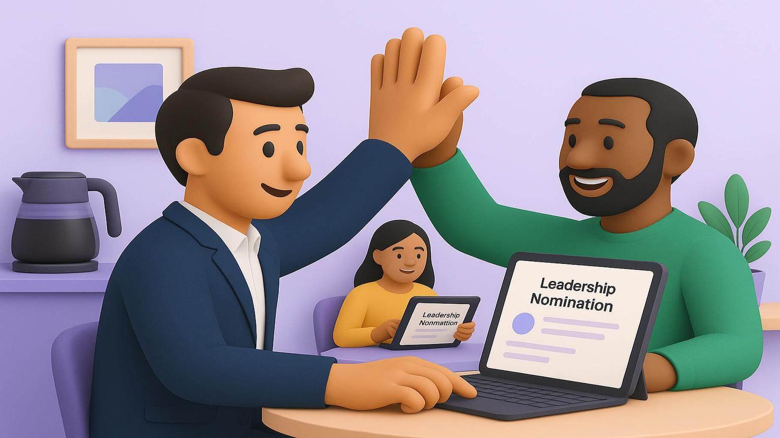 Leadership nomination wording examples by achievement type