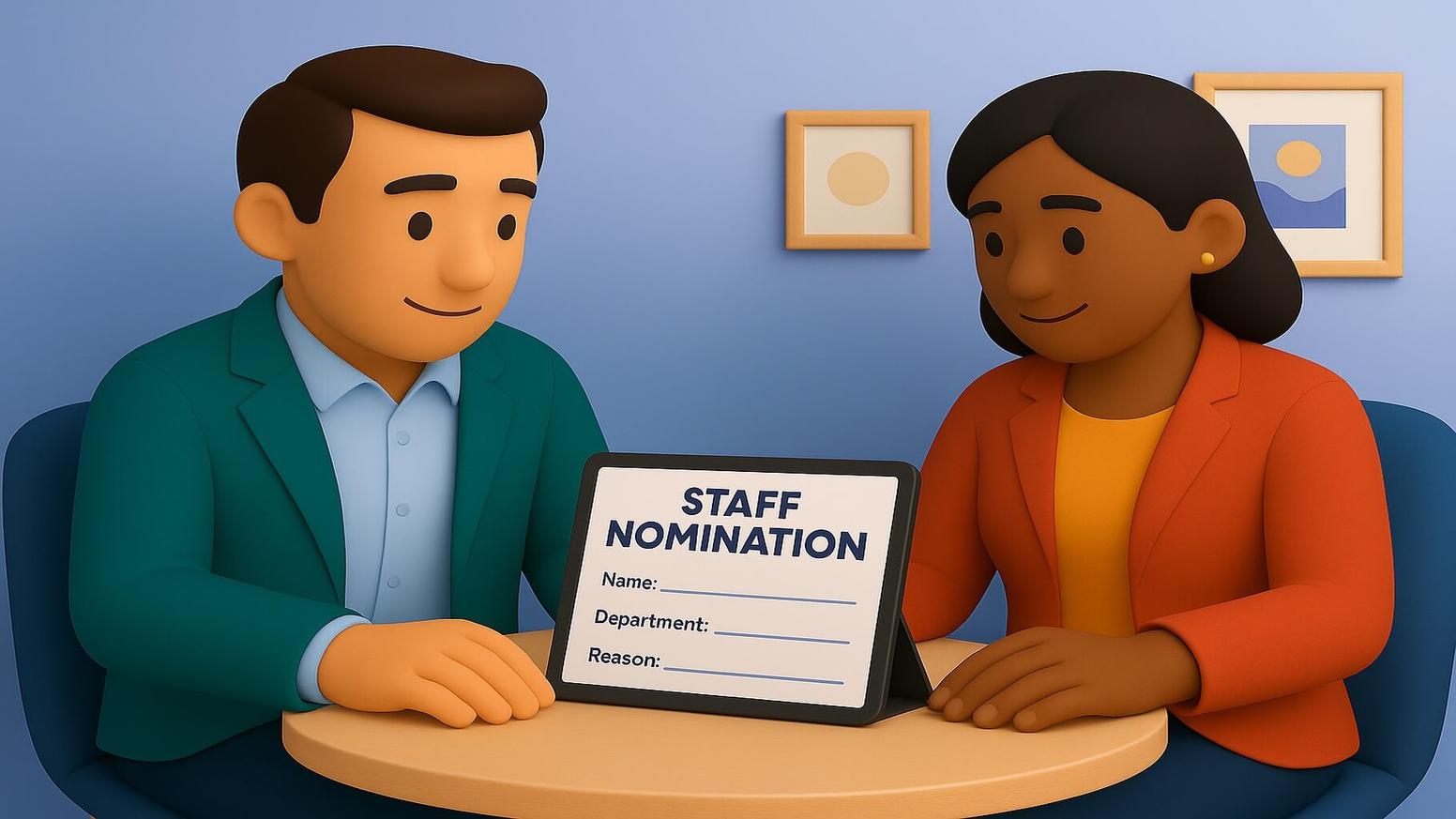 Common mistakes in staff nomination examples
