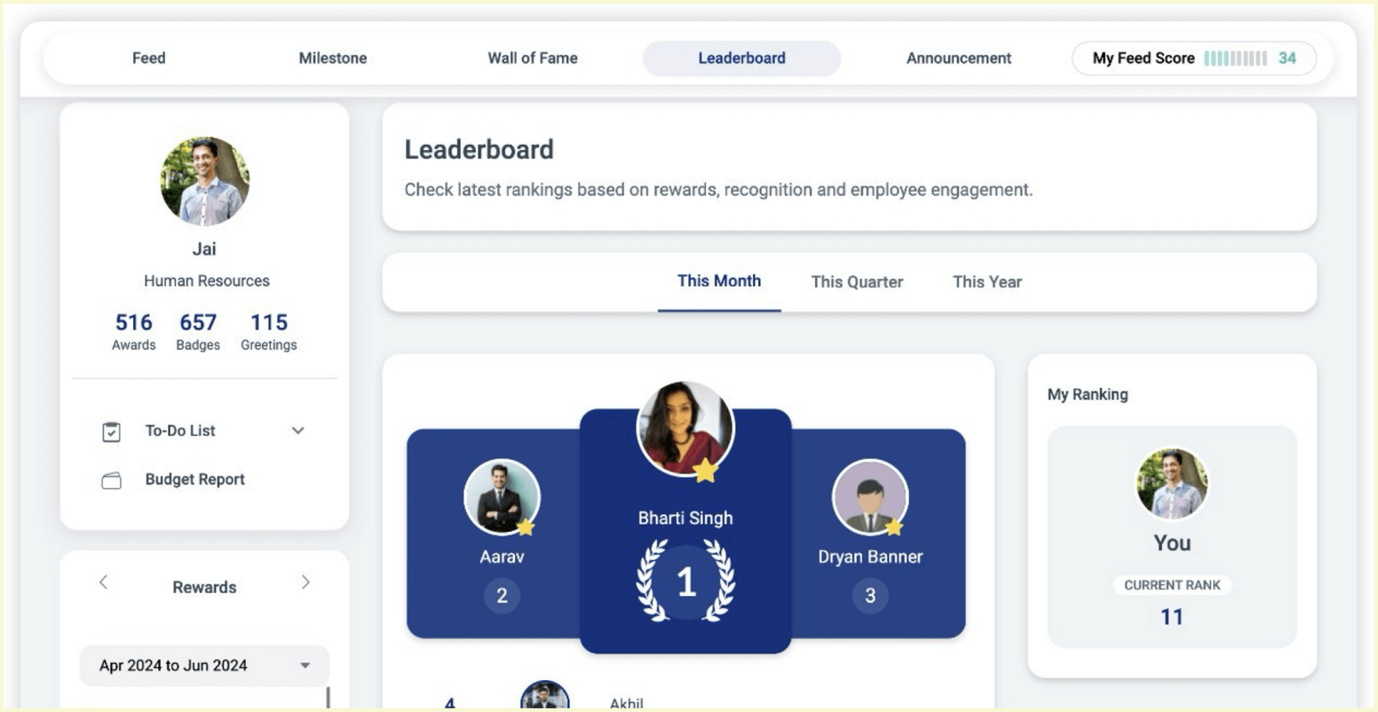 Vantage Circle vs. Workhuman: Vantage Circle Recognition