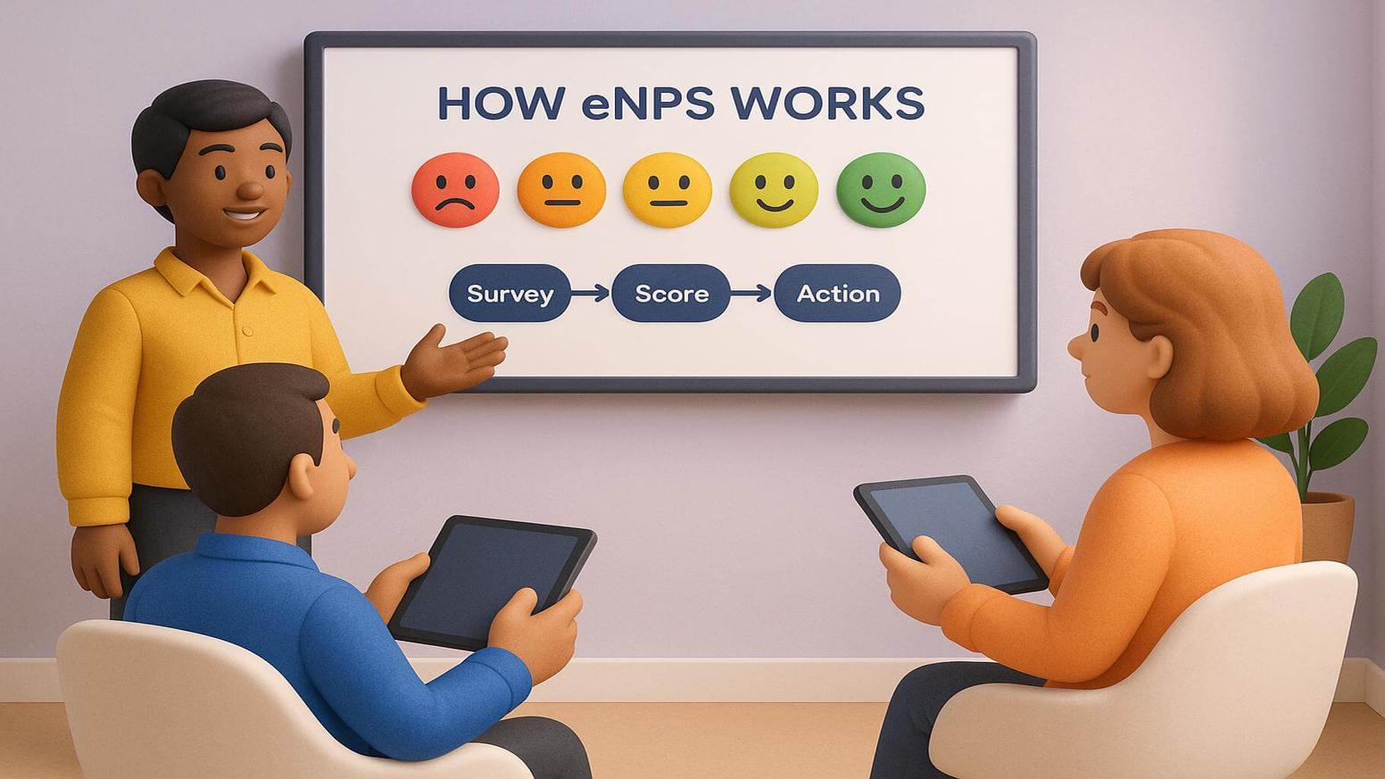 eNPS questions for comprehensive employee feedback