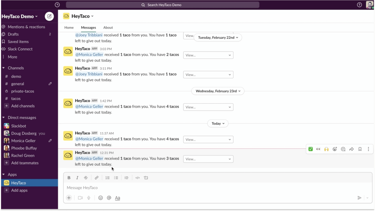 Workstars Alternatives: HeyTaco