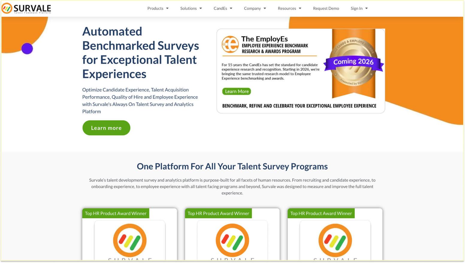 Top employee net promoter score platforms and tools: Survale