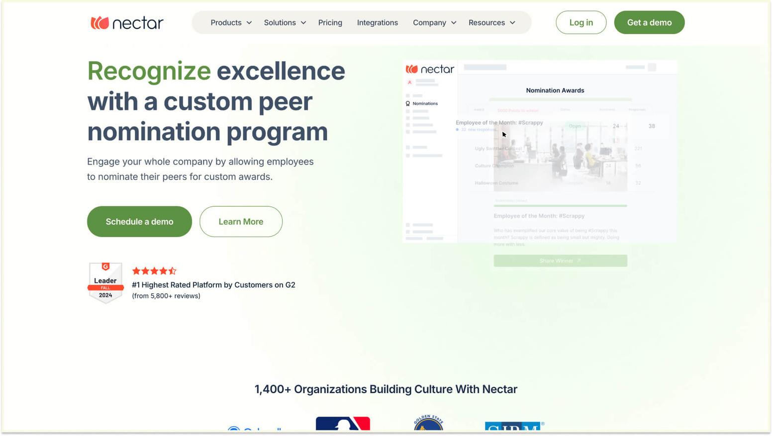 Limitations of Nectar for Employee Recognition