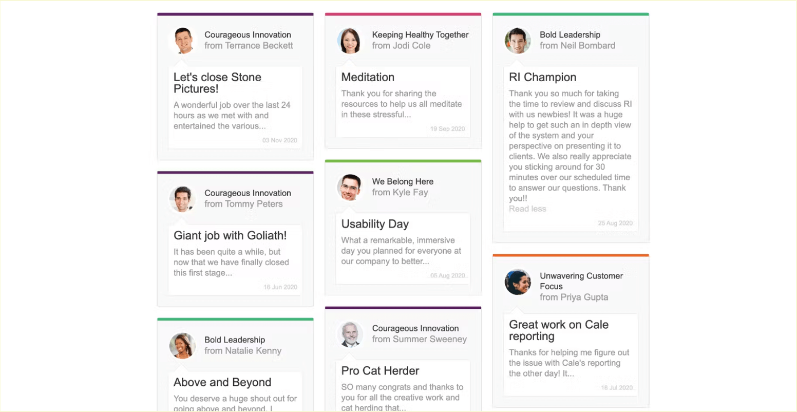 Workhuman vs. Awardco: Workhuman Recognition