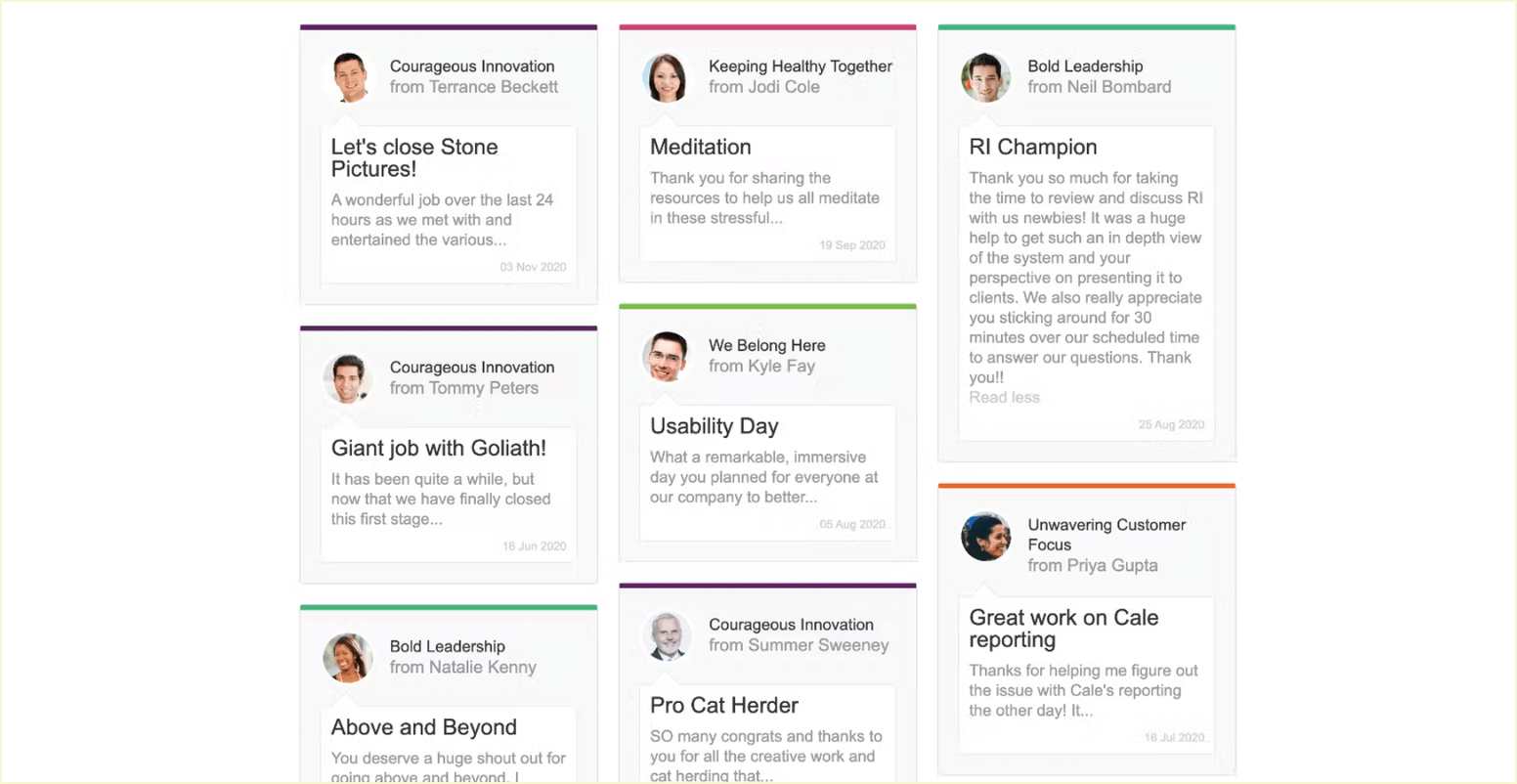 Workhuman vs. Awardco: Workhuman Recognition