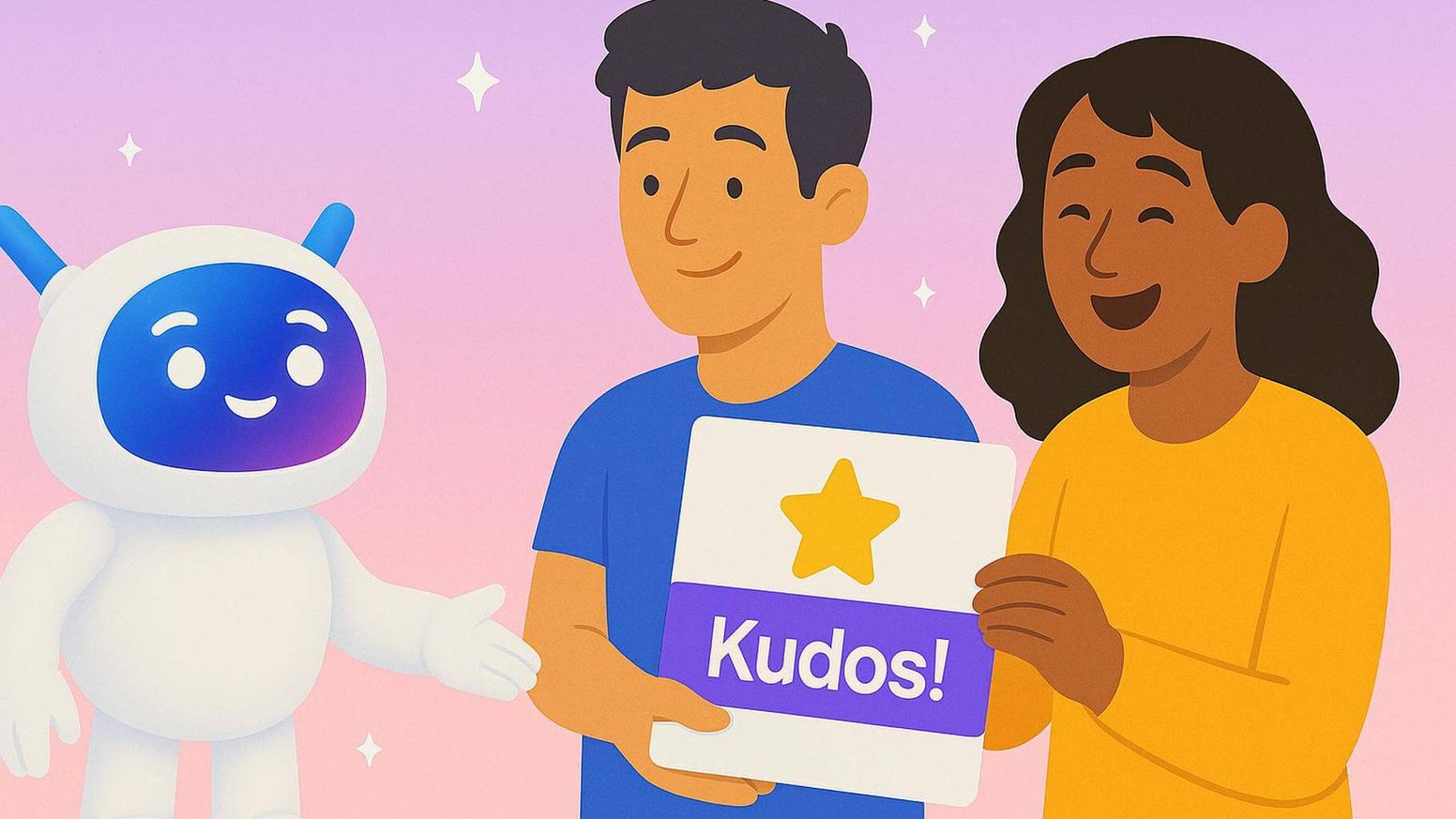 What does it mean to give kudos?