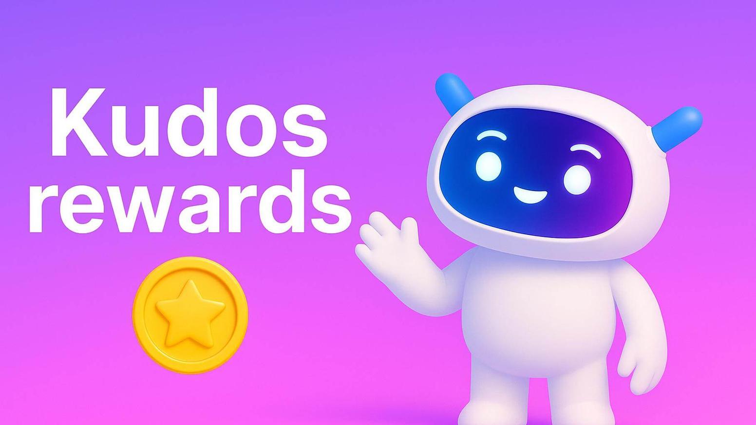 What are kudos rewards?