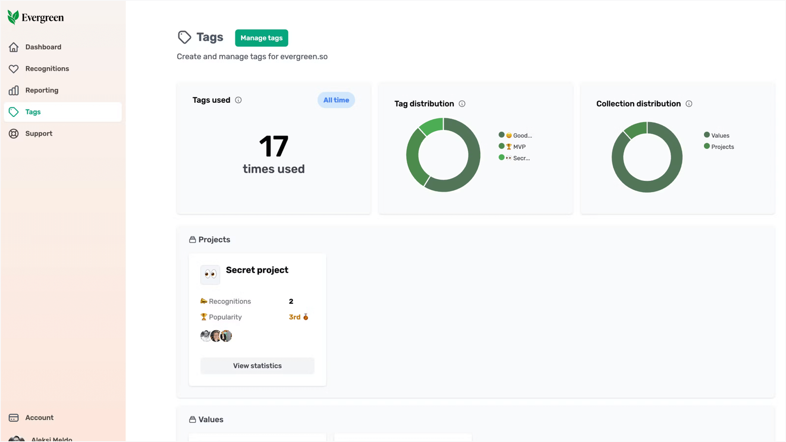 HeyTaco alternatives: Evergreen