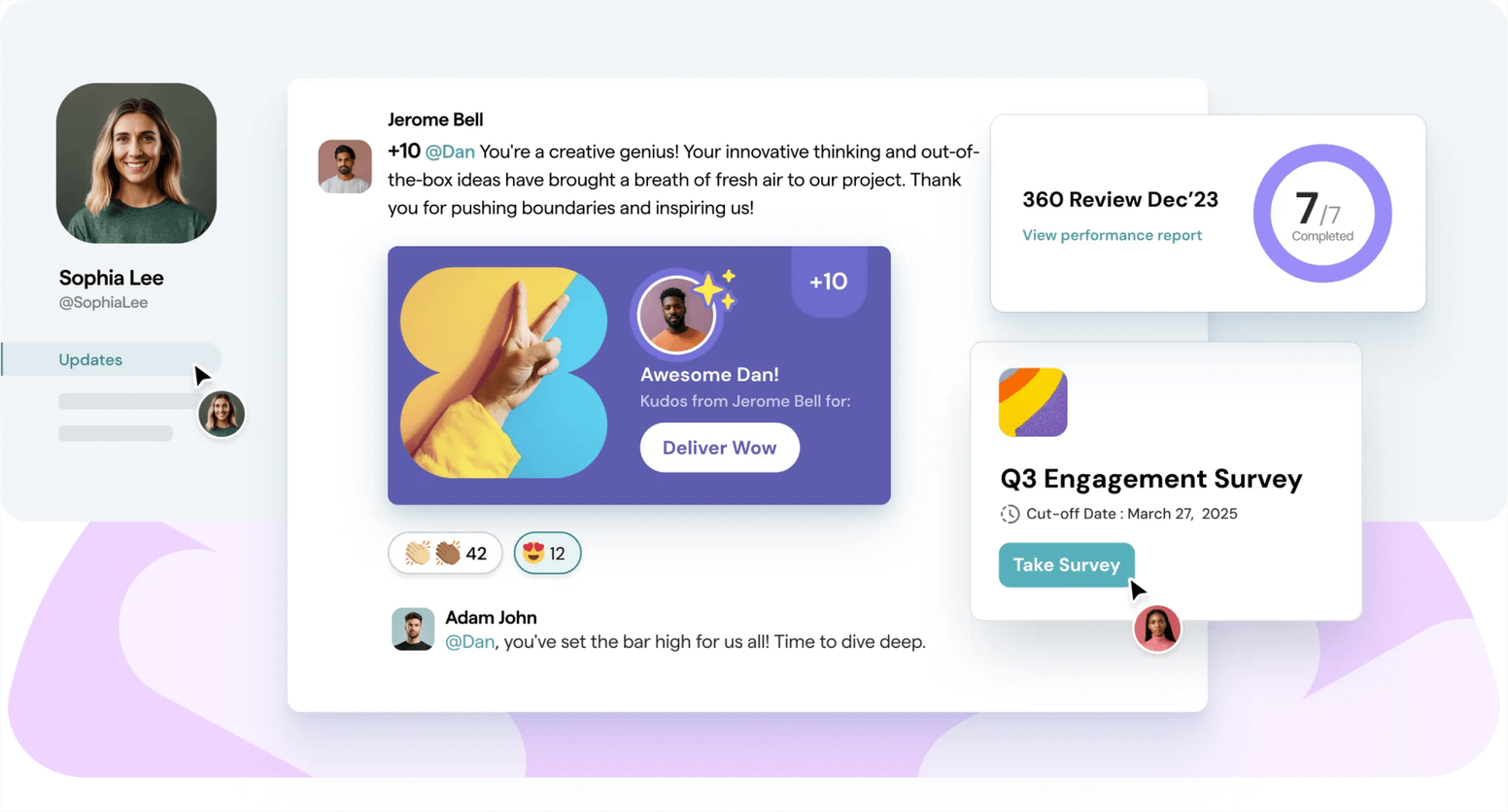 Motivosity Competitors: ThriveSparrow