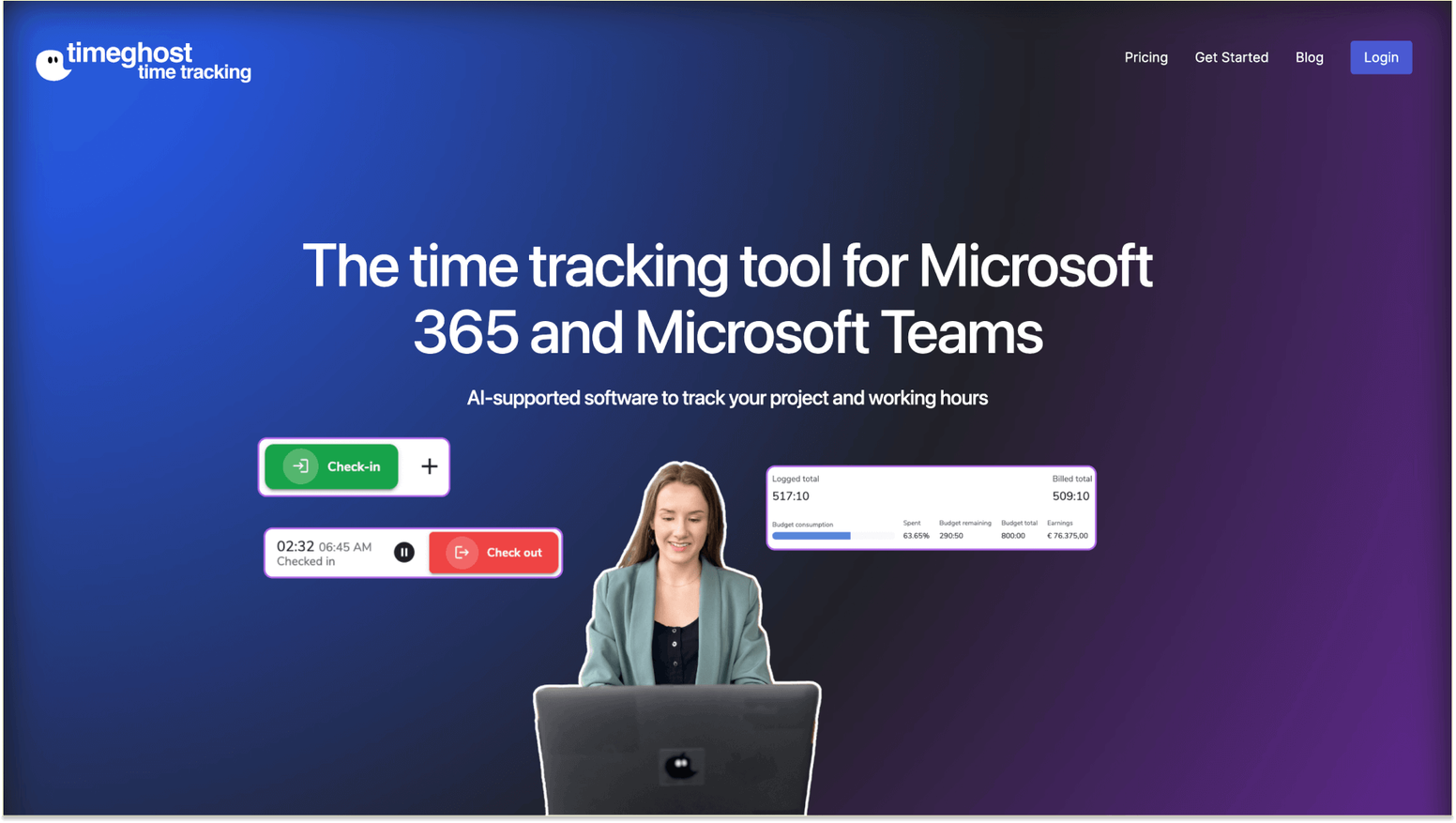Free Teams Apps for Microsoft: Timeghost