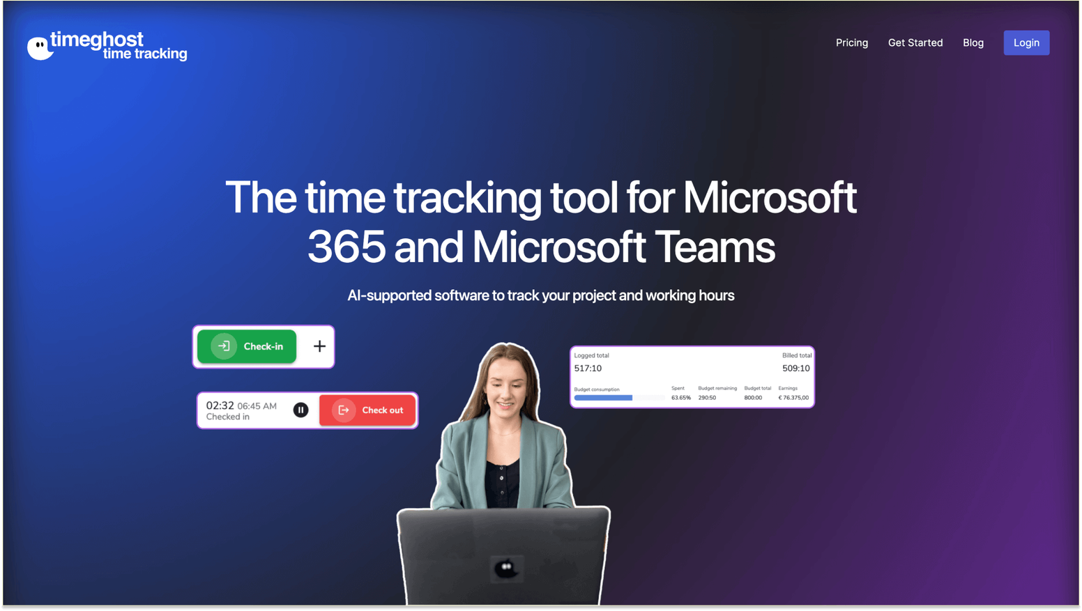 Free Teams Apps for Microsoft: Timeghost