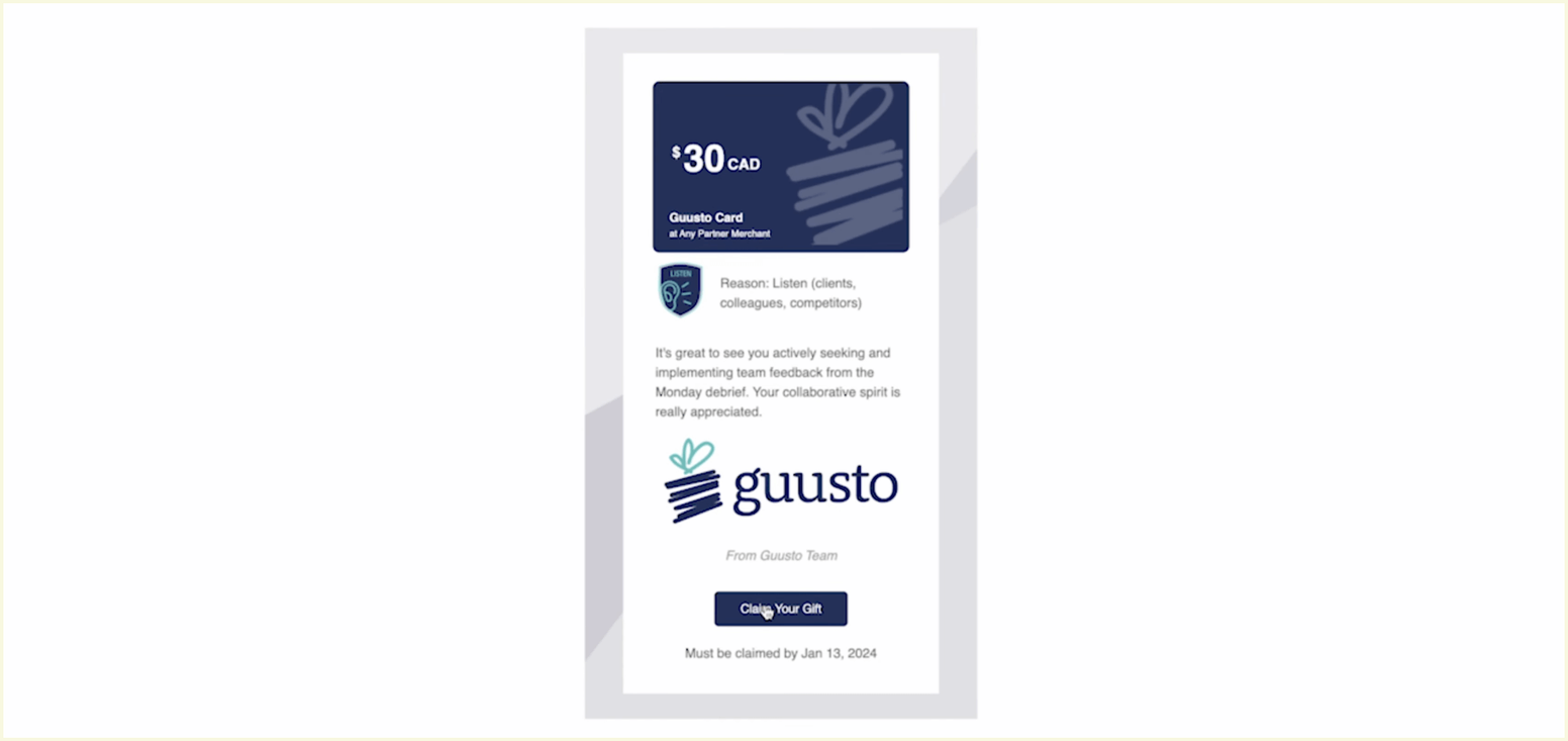 Guusto vs. Matter: Guusto Rewards