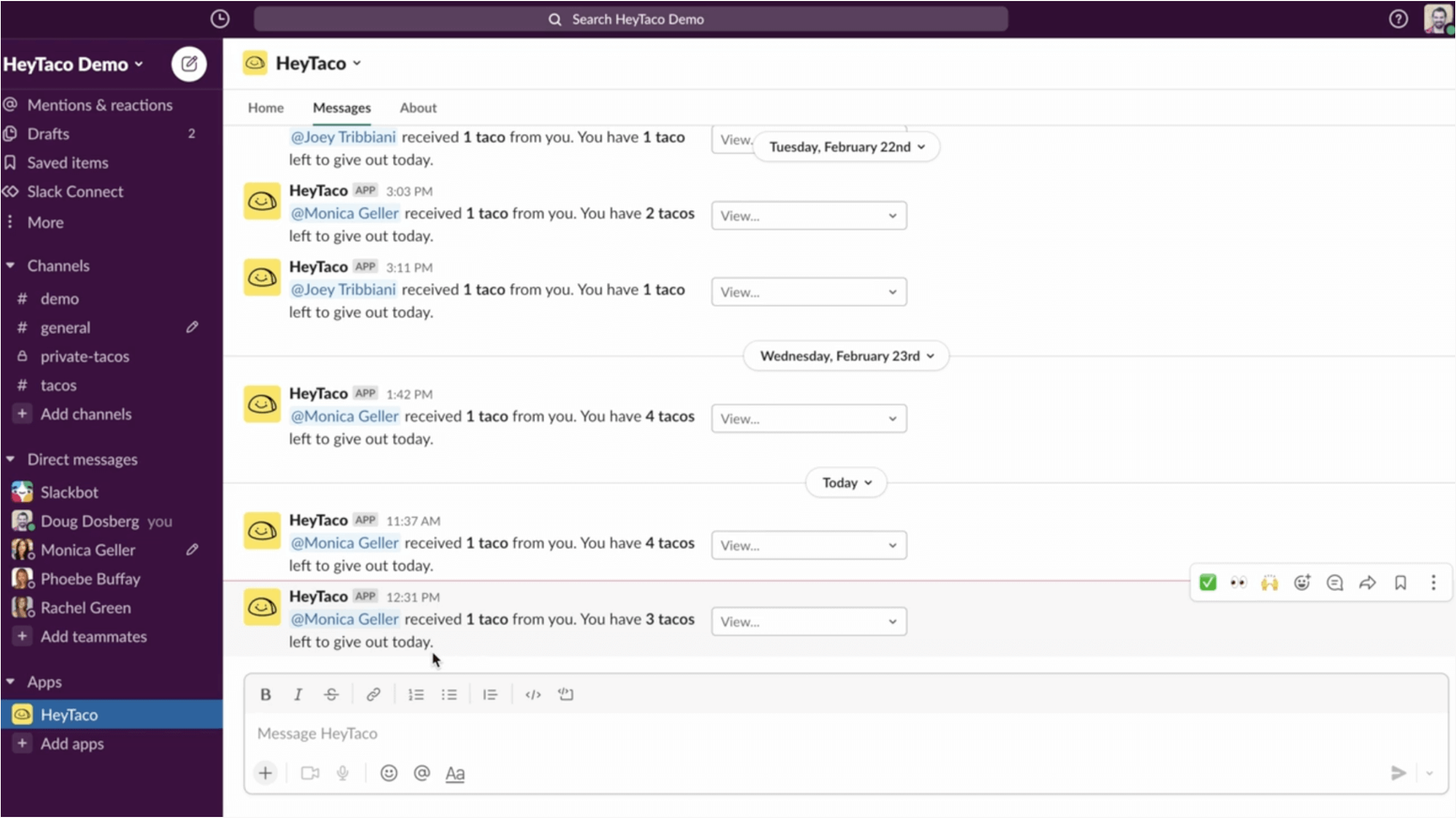 Motivosity Competitors: HeyTaco