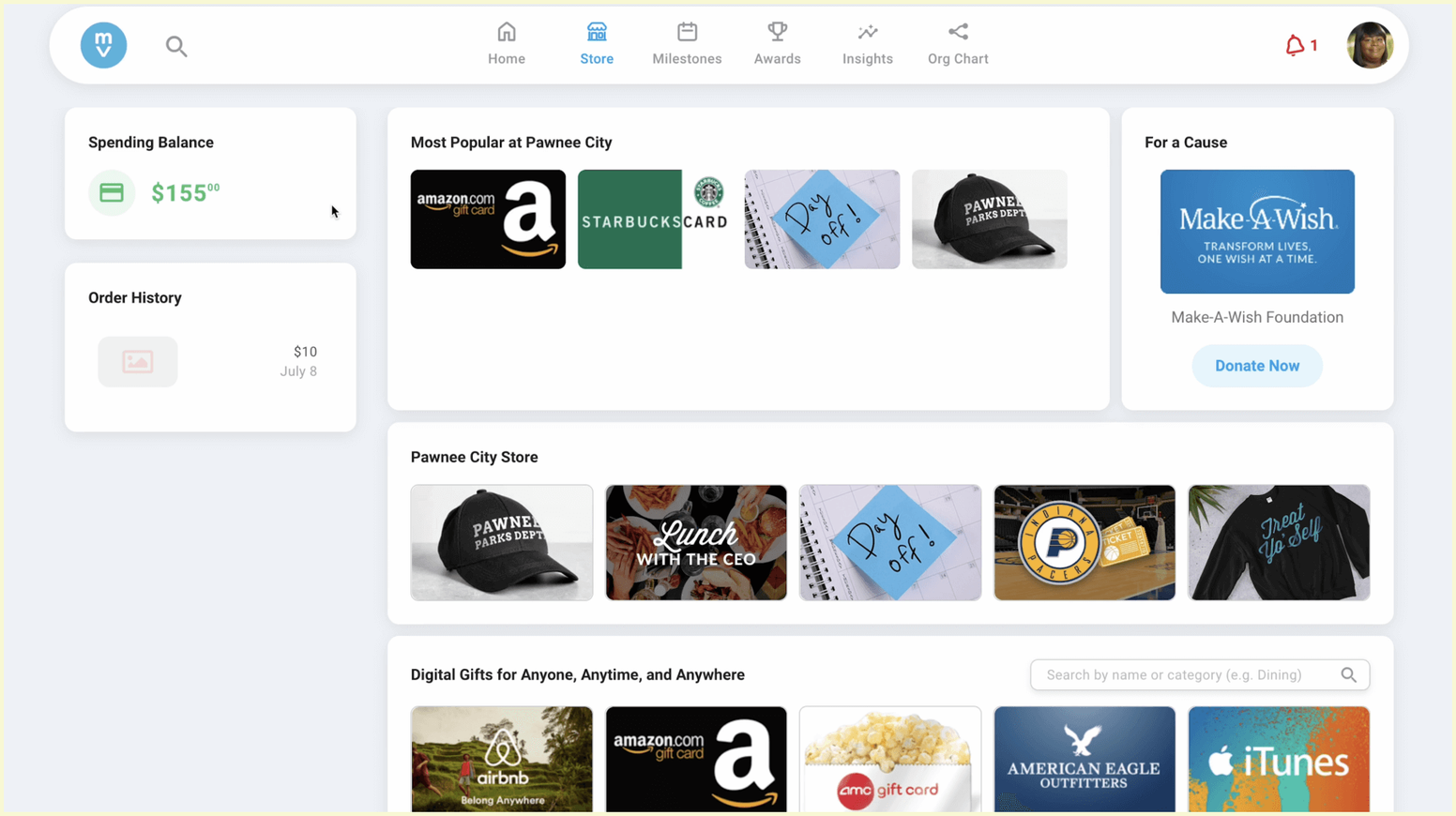 Motivosity vs. Guusto: Motivosity rewards