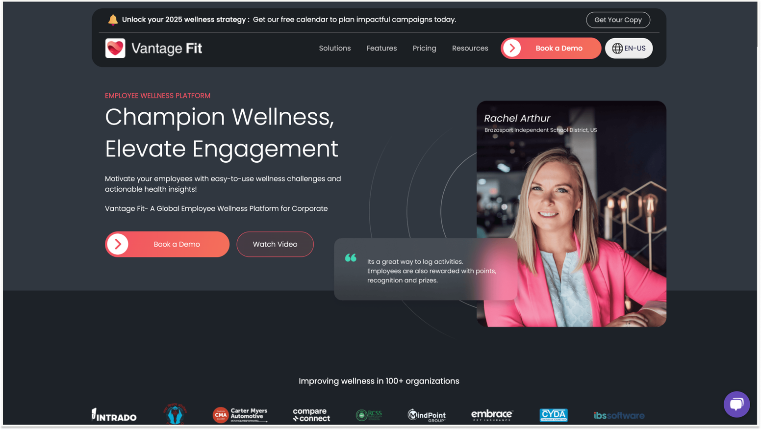 Best Tools to Boost Employee Engagement and Wellbeing: Vantage Fit