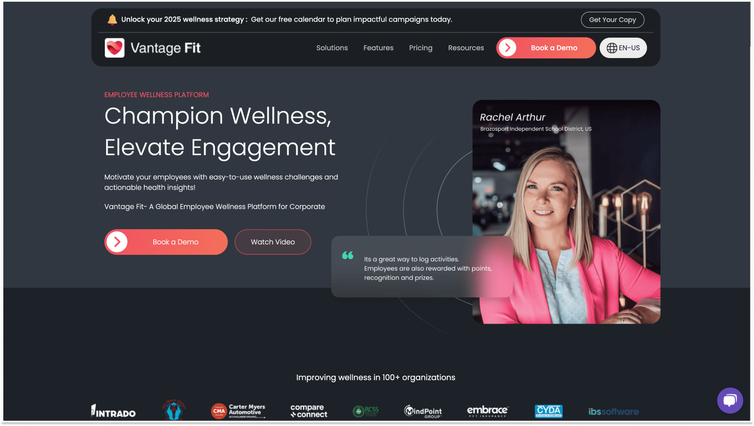 Best Tools to Boost Employee Engagement and Wellbeing: Vantage Fit