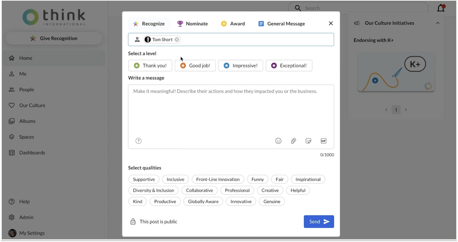 Peer-to-Peer Recognition Platforms for every Team Size: Kudos