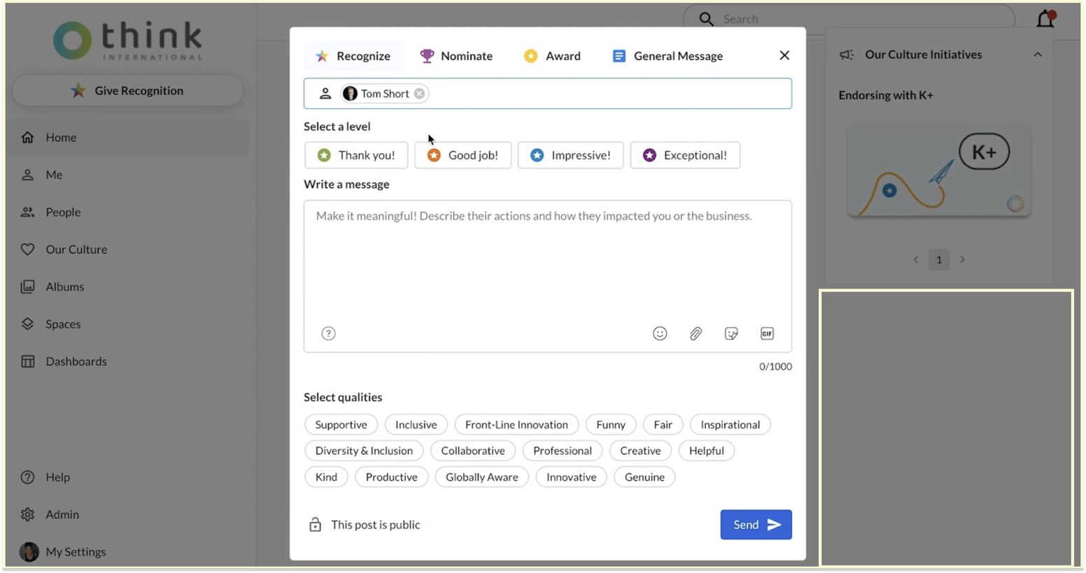 Kudos vs. Workhuman: Kudos Platform