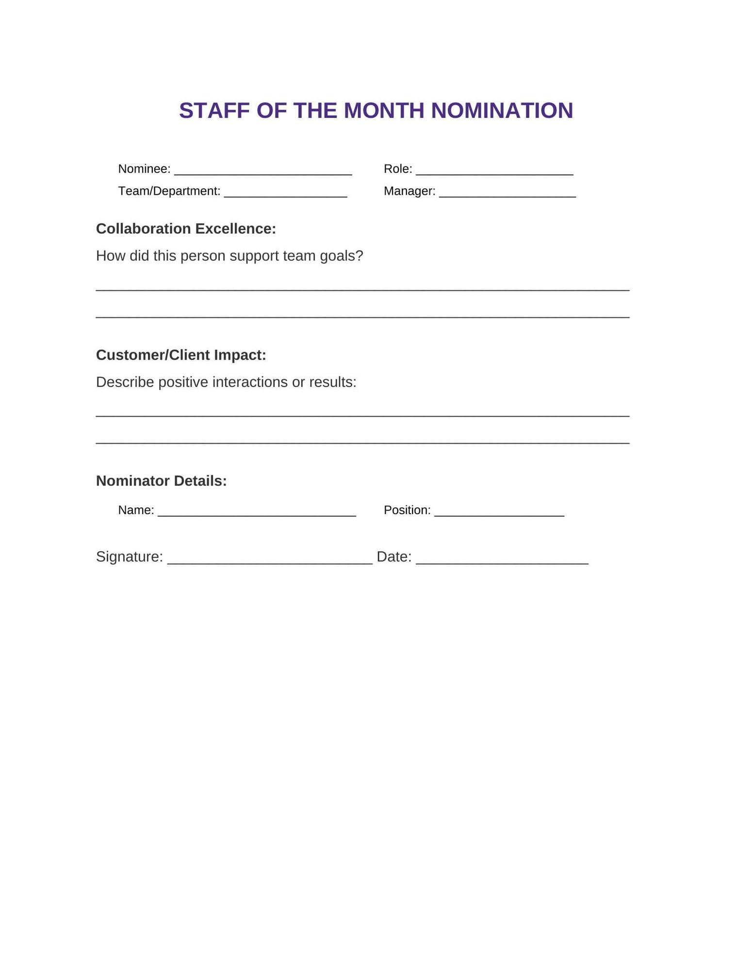 Template 3: Team Collaboration Template