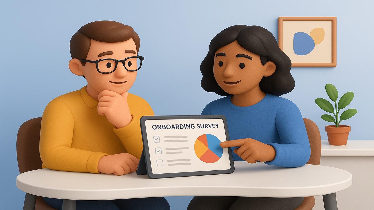 What are the benefits of onboarding survey questions?