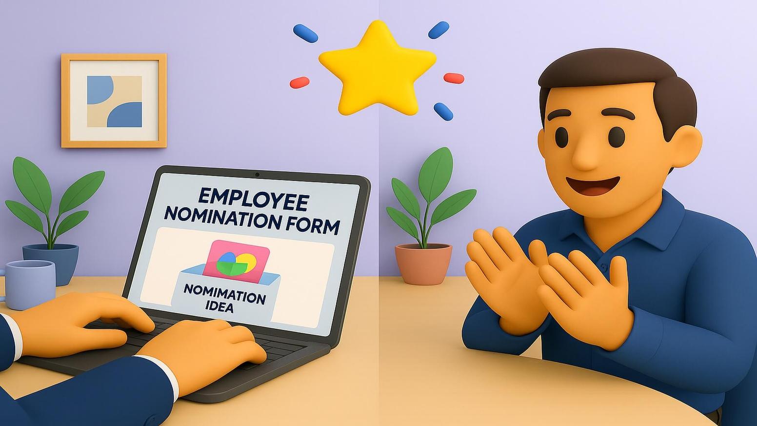 What are employee of the month nominations?